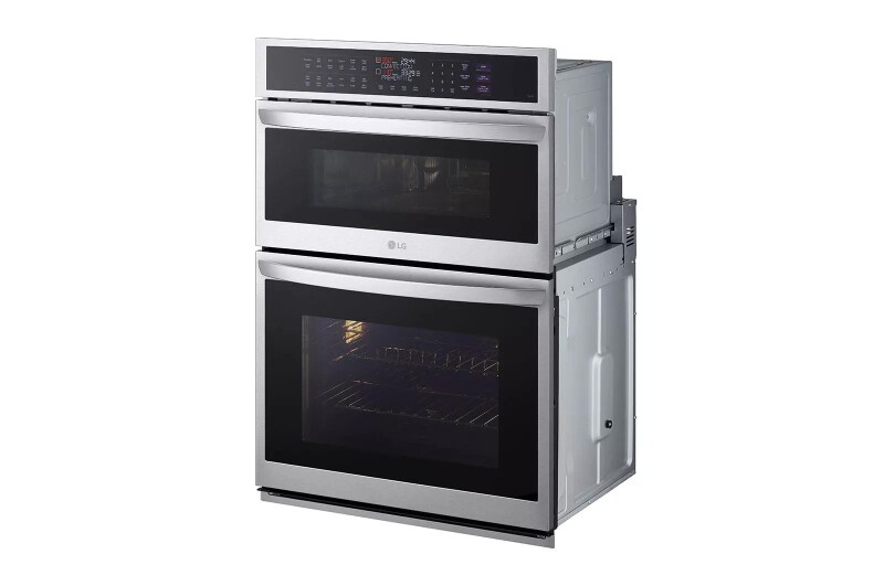 1.7/4.7 Cu. Ft. Smart Combination Wall Oven With Instaview®, True Convection, Air Fry, And Steam Sous Vide WCEP6427F