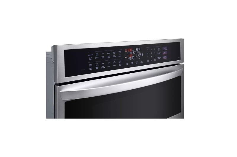 1.7/4.7 Cu. Ft. Smart Combination Wall Oven With Instaview®, True Convection, Air Fry, And Steam Sous Vide WCEP6427F