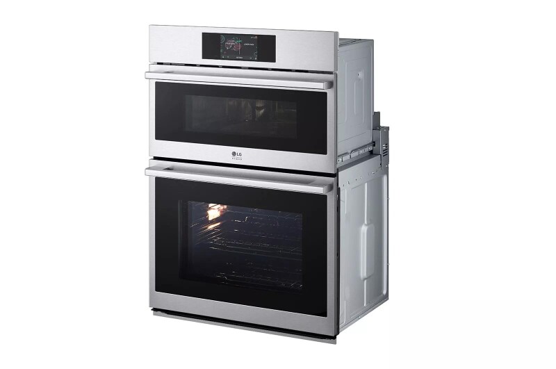 LG STUDIO 1.7/4.7 cu. ft. Combination Double Wall Oven with Air Fry WCES6428F