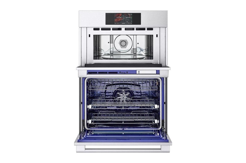 LG STUDIO 1.7/4.7 cu. ft. Combination Double Wall Oven with Air Fry WCES6428F