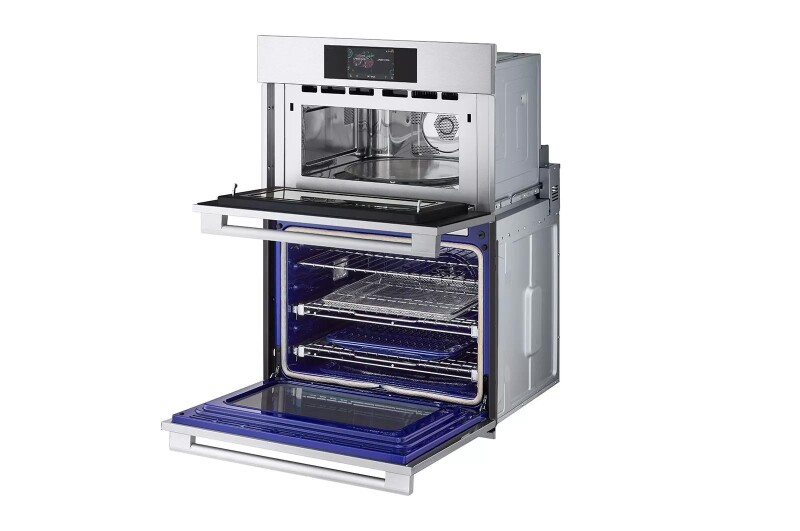 LG STUDIO 1.7/4.7 cu. ft. Combination Double Wall Oven with Air Fry WCES6428F