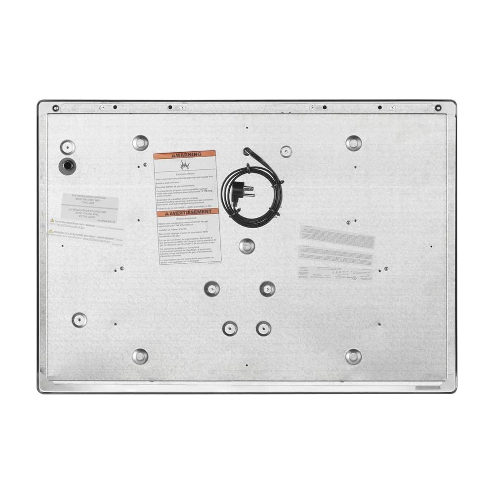 30-inch Gas Cooktop with EZ-2-Lift Hinged Cast-Iron Grates WCG55US0HS