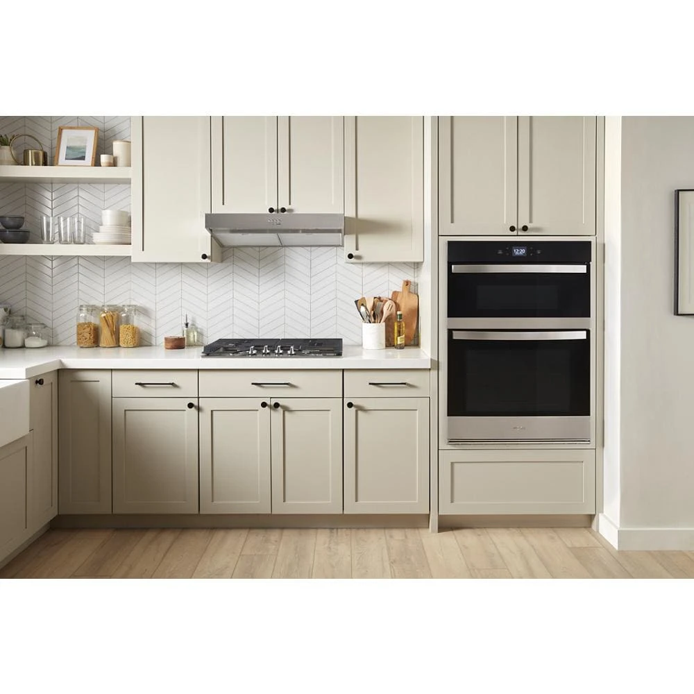 30-inch Gas Cooktop with EZ-2-Lift Hinged Cast-Iron Grates WCG55US0HS