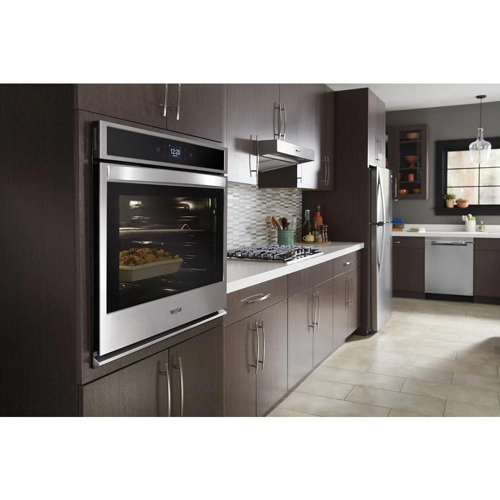 30-inch Gas Cooktop with EZ-2-Lift Hinged Cast-Iron Grates WCG55US0HS