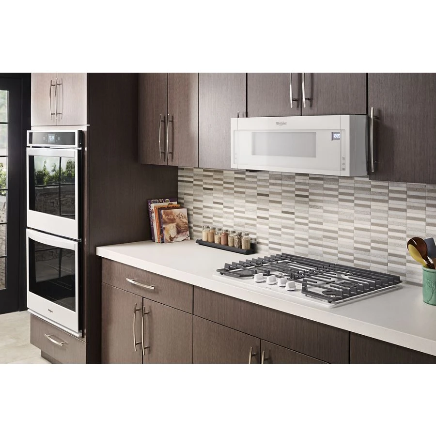 30-inch Gas Cooktop with EZ-2-Lift Hinged Cast-Iron Grates WCG55US0HW