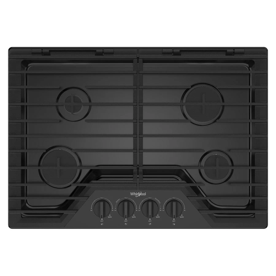30-inch Gas Cooktop with EZ-2-Lift™ Hinged Cast-Iron Grates WCGK5030PV