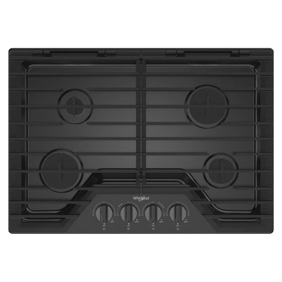 30-inch Gas Cooktop with EZ-2-Lift™ Hinged Cast-Iron Grates WCGK5030PV