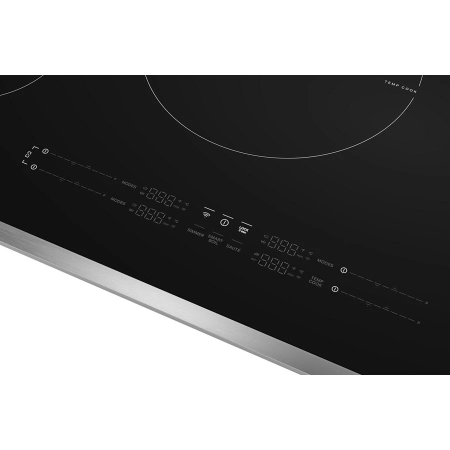 30" Intelligent Induction Cooktop with Temp Cook™ Technology WCIT7030SS