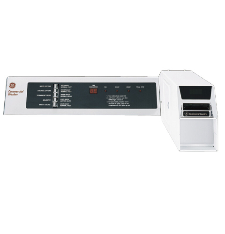 3.5 Cu. Ft. Capacity Coin-Operated Washer with Stainless Steel Basket WCRD2050DWC