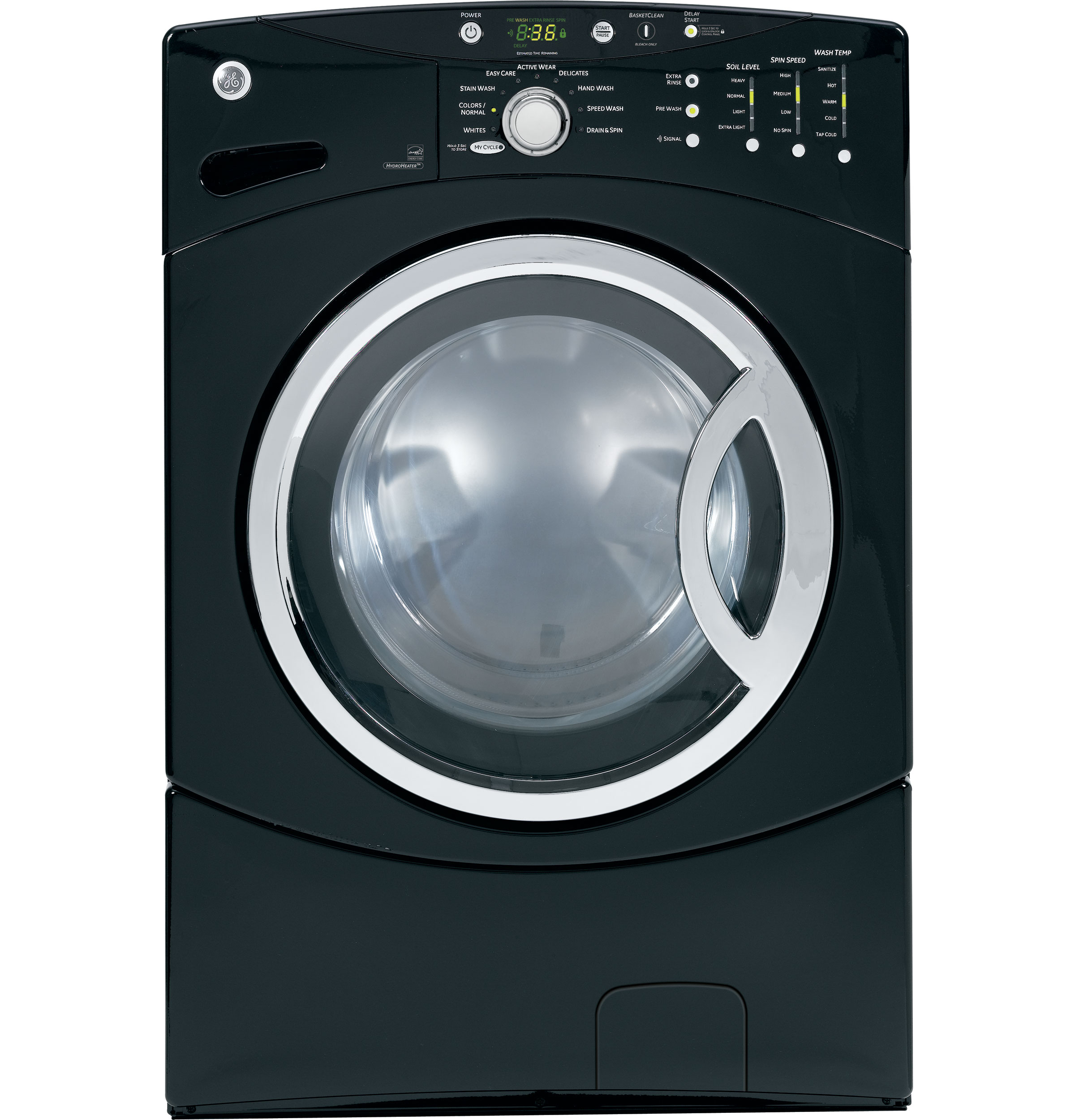 3.5 DOE Cu. Ft. Capacity Frontload Washer with Stainless Steel Basket WCVH6800JBB