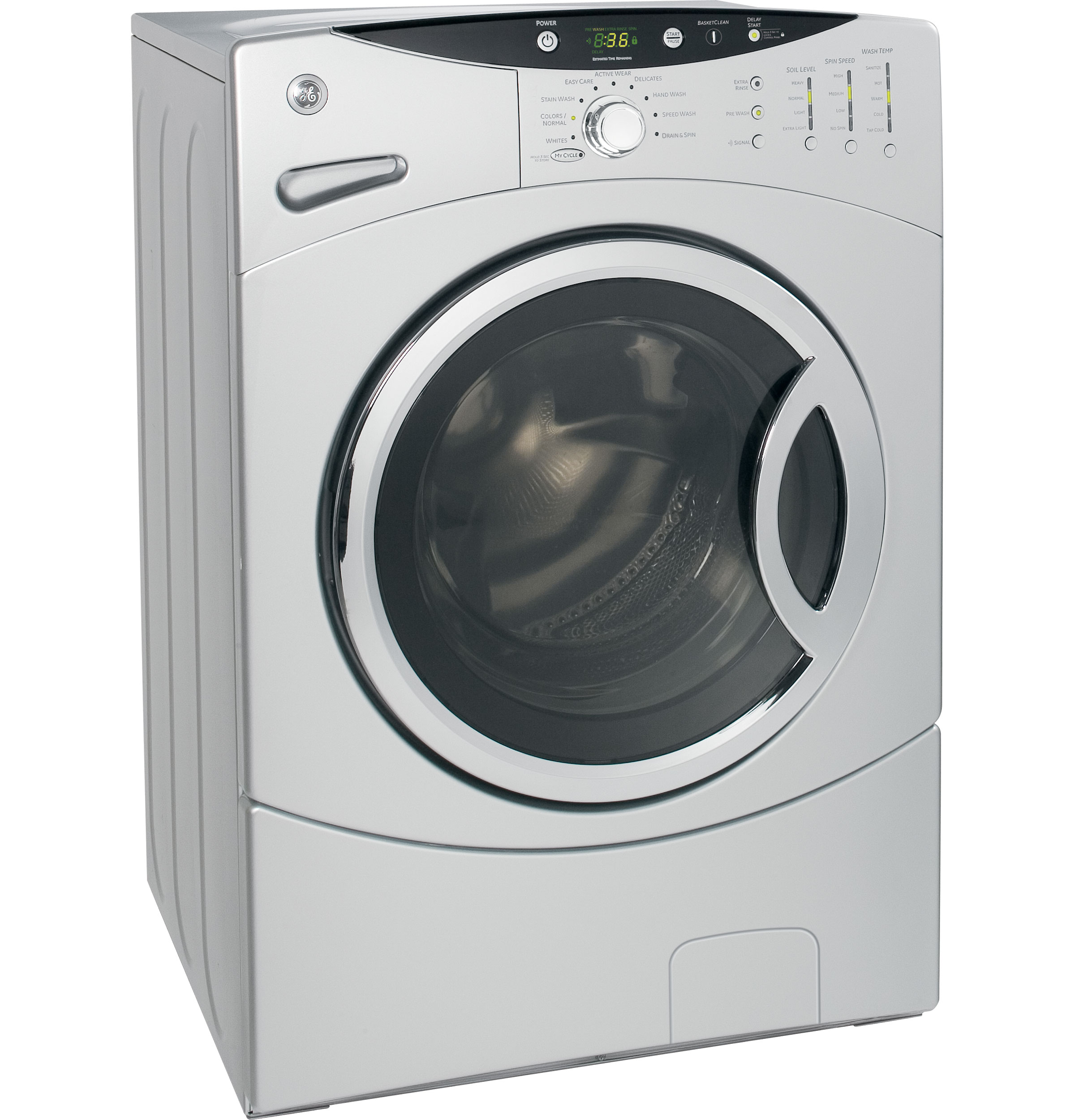 3.5 DOE Cu. Ft. Capacity Frontload Washer with Stainless Steel Basket WCVH6800JMS