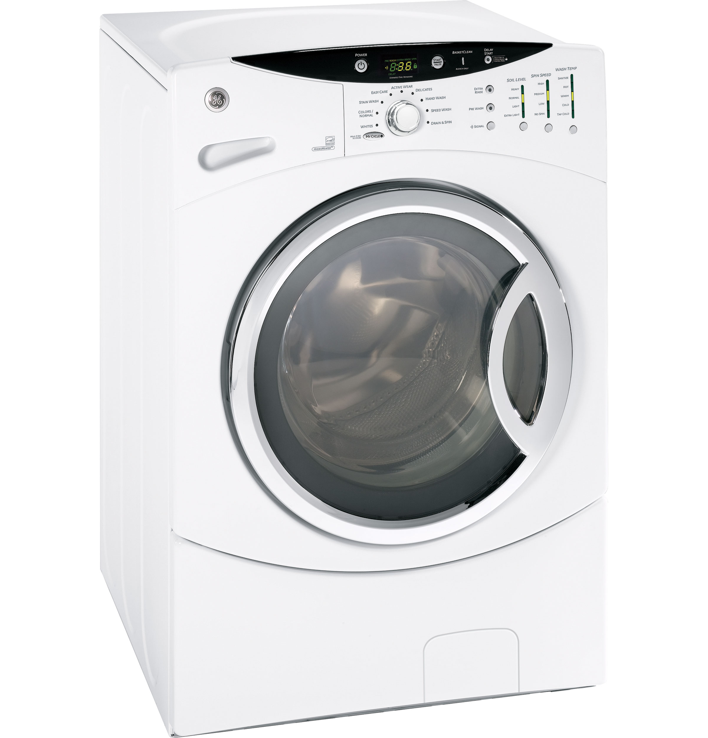 3.5 DOE Cu. Ft. Capacity Frontload Washer with Stainless Steel Basket WCVH6800JWW
