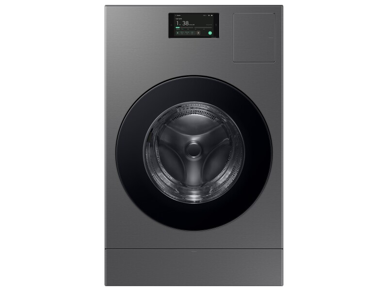 Samsung Bespoke AI Laundry Combo™ All-in-One 5.3 cu. ft. Ultra Capacity Washer and Ventless Heat Pump Dryer in Dark Steel Dark Steel WD53DBA900HZA1 Picture 1