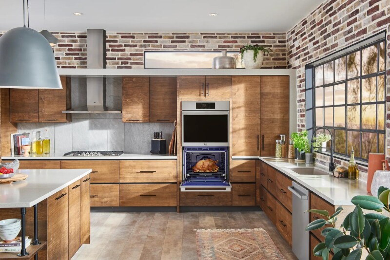 9.4 cu. ft. Smart InstaView® Electric Double Built-In Wall Oven with Air Fry & Steam Sous Vide WDES9428F