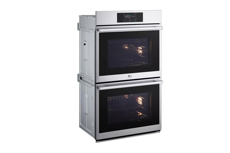 9.4 cu. ft. Smart InstaView® Electric Double Built-In Wall Oven with Air Fry & Steam Sous Vide WDES9428F