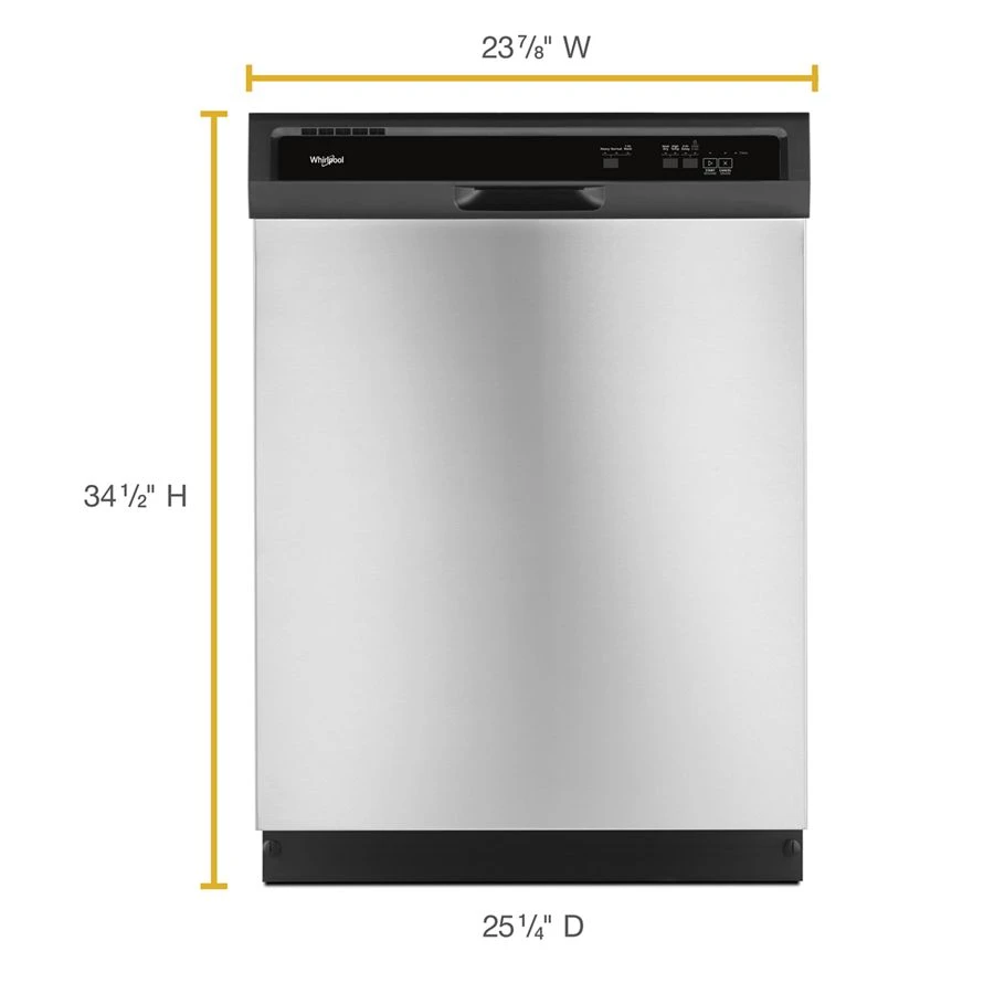 Heavy-Duty Dishwasher with 1-Hour Wash Cycle WDF330PAHS
