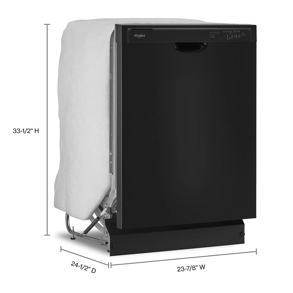 Quiet Dishwasher with Boost Cycle WDF341PAPB