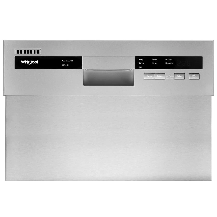 Small-Space Compact Dishwasher with Stainless Steel Tub WDF518SAHM