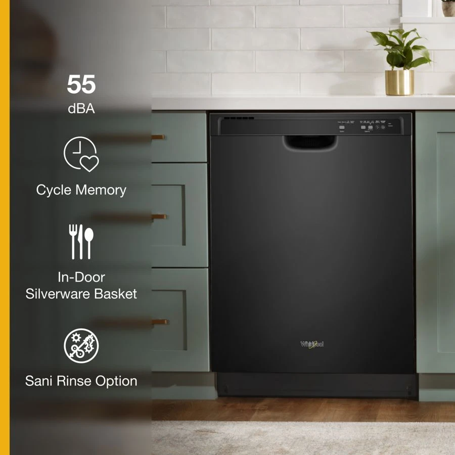 ENERGY STAR® certified dishwasher with 1-Hour Wash cycle WDF520PADB