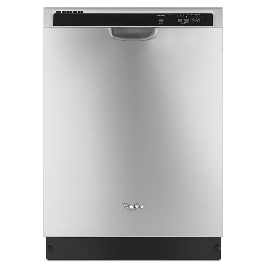Whirlpool ENERGY STAR® certified dishwasher with 1-Hour Wash cycle Monochromatic Stainless Steel WDF520PADM Picture 1