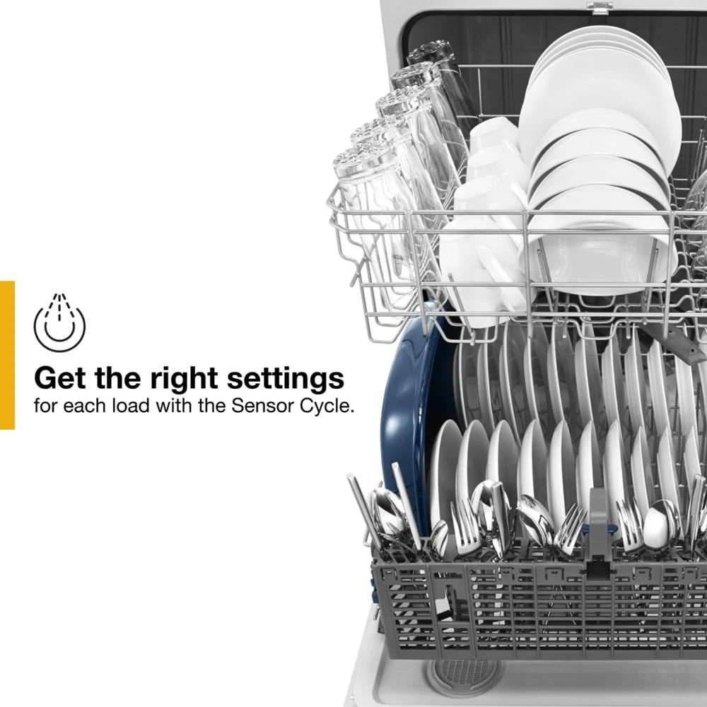 ENERGY STAR® certified dishwasher with Sensor cycle WDF540PADW