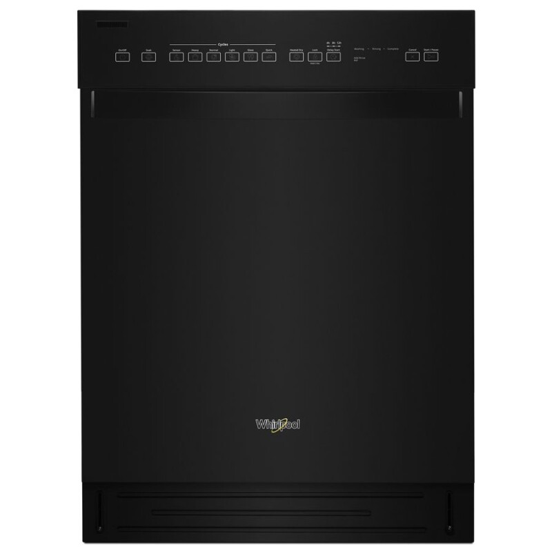 Whirlpool Quiet Dishwasher with Stainless Steel Tub Black WDF550SAHB Picture 1