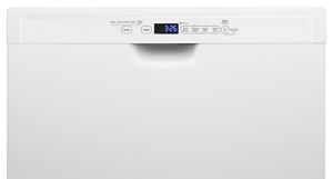 Stainless steel dishwasher with third level rack WDF590SAJW