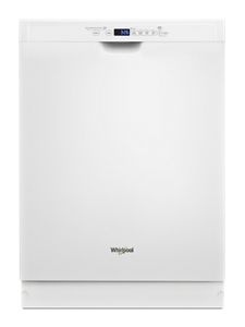 Stainless steel dishwasher with third level rack WDF590SAJW