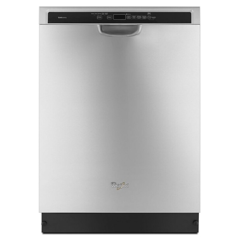 Whirlpool Dishwasher with TotalCoverage Spray Arm Monochromatic Stainless Steel WDF760SADM Picture 1
