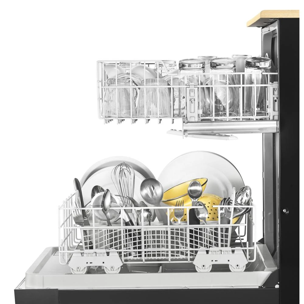 Heavy-Duty Dishwasher with 1-Hour Wash Cycle WDP370PAHB