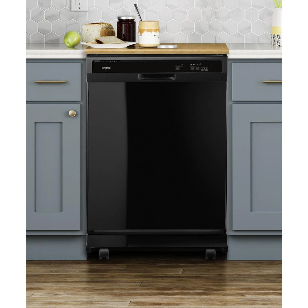 Heavy-Duty Dishwasher with 1-Hour Wash Cycle WDP370PAHB