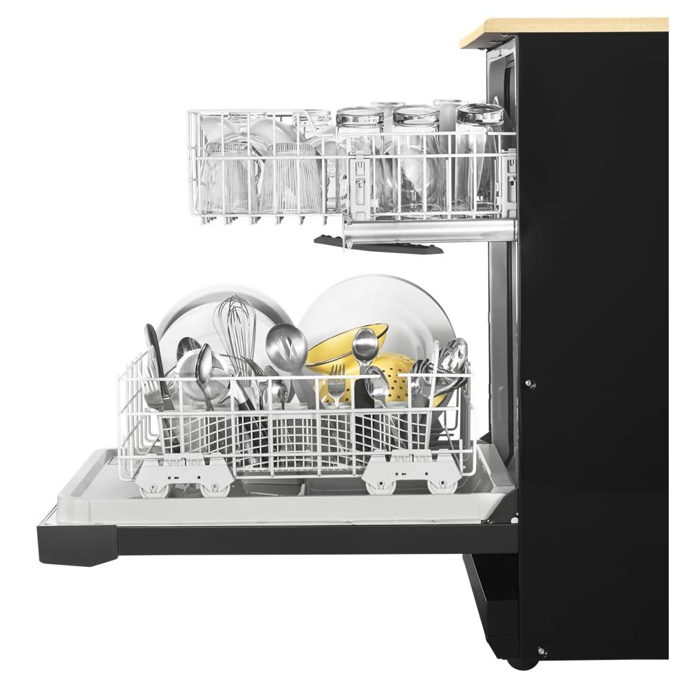 Heavy-Duty Dishwasher with 1-Hour Wash Cycle WDP370PAHB