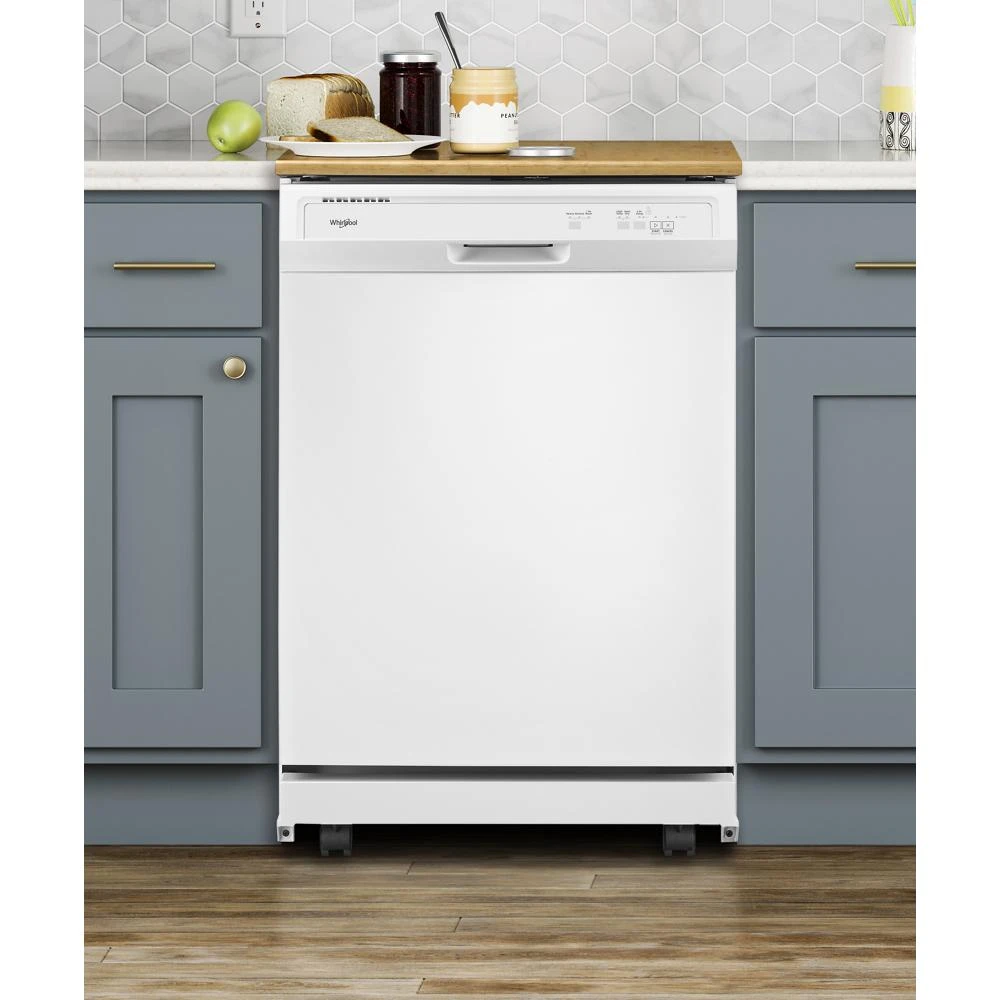 Heavy-Duty Dishwasher with 1-Hour Wash Cycle WDP370PAHW