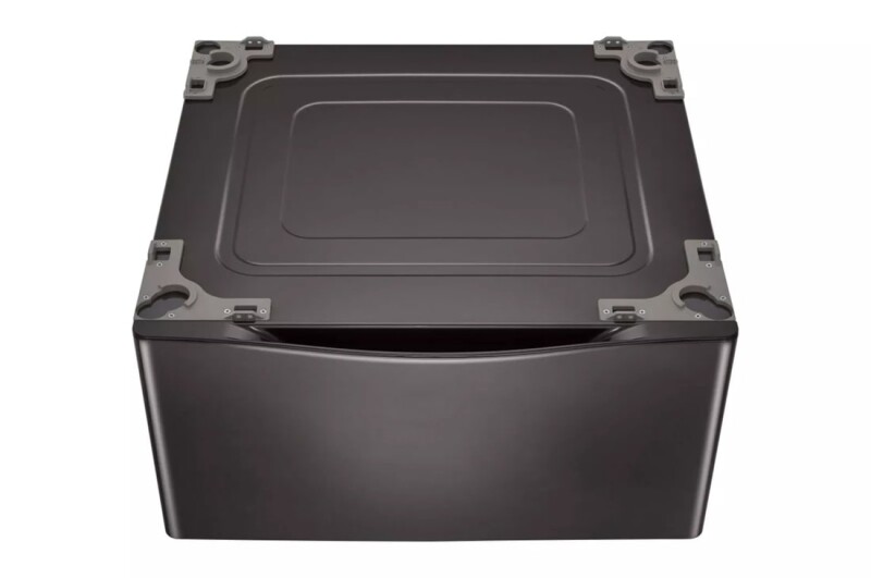 Laundry Pedestal – Black Steel WDP4B