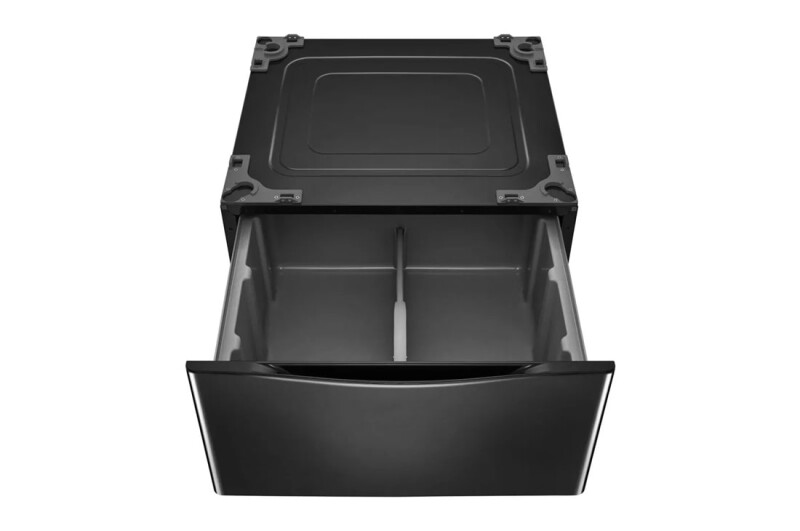 Laundry Pedestal – Black Steel WDP4B