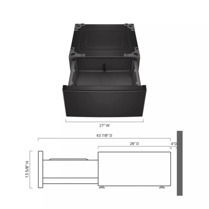 LG 27" Pedestal Storage Drawer WDP6B