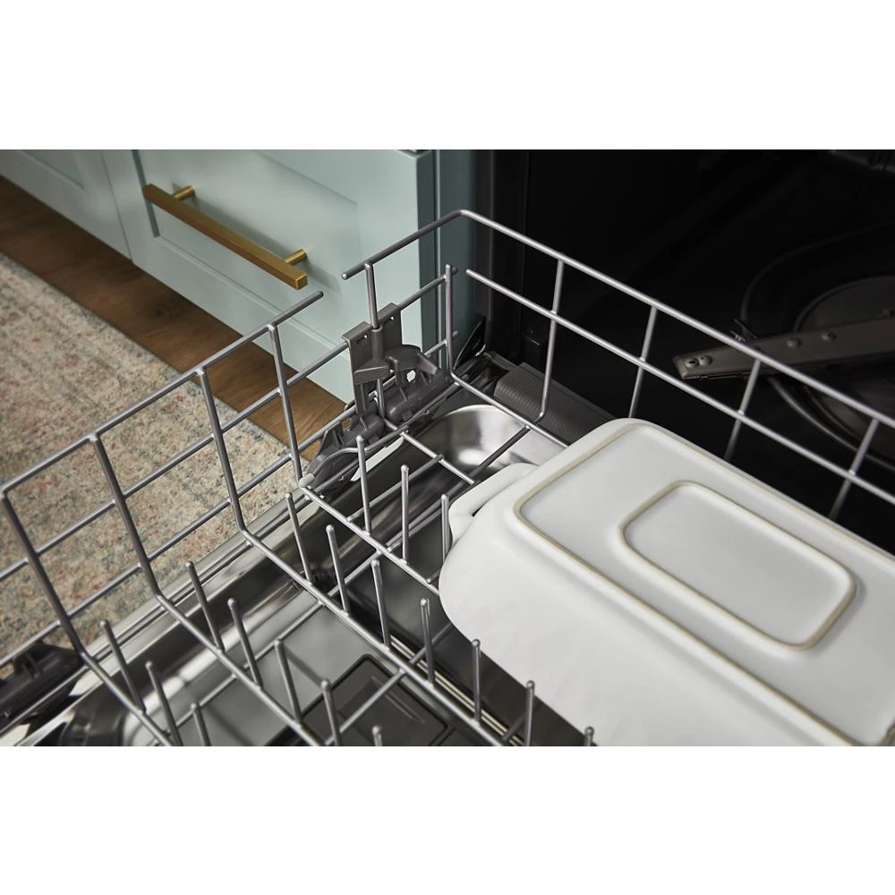 Quiet Dishwasher with 3rd Rack and Pocket Handle WDP730HAMZ