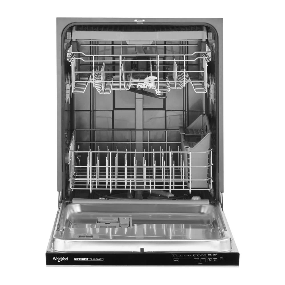 Quiet Dishwasher with 3rd Rack and Pocket Handle WDP730HAMZ