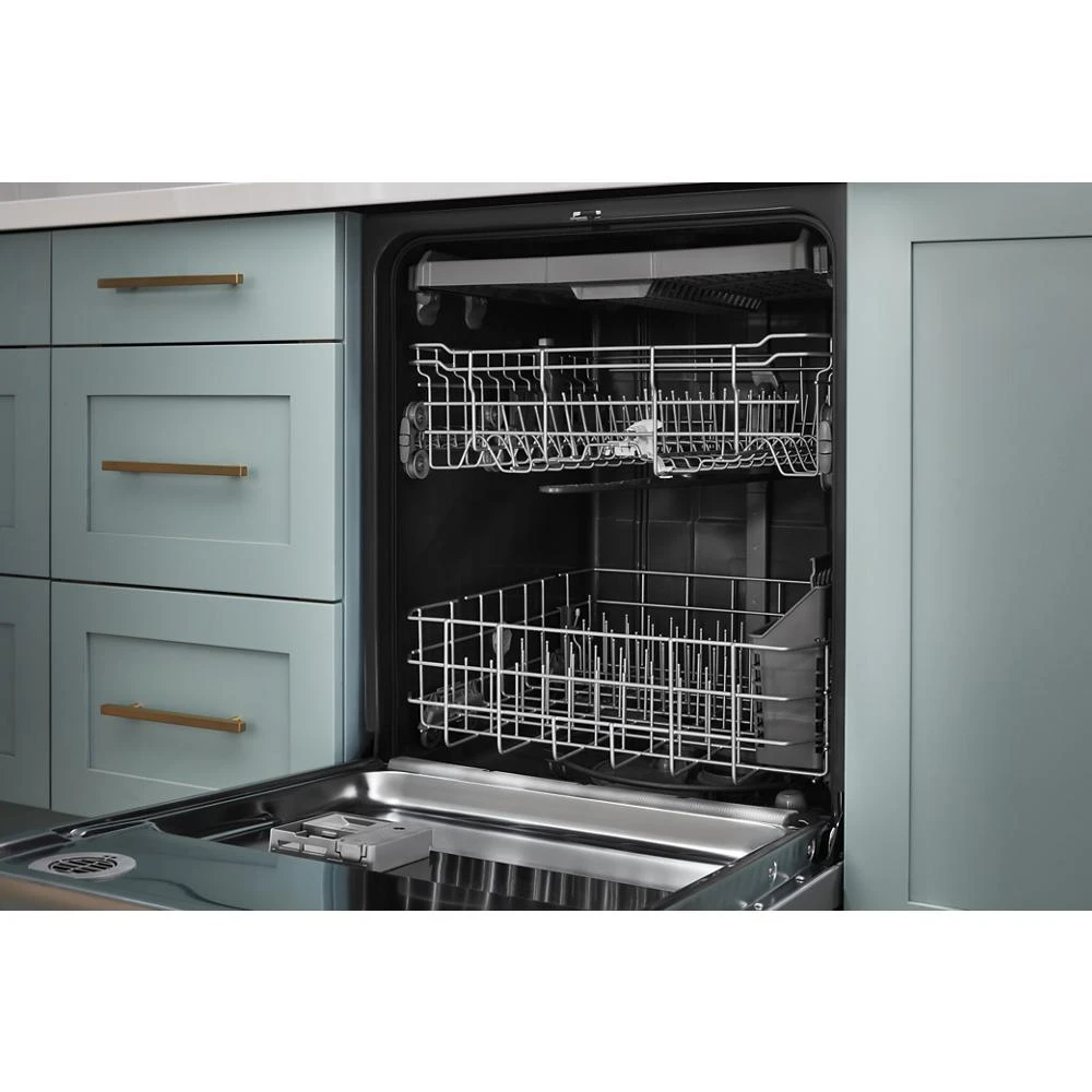 Quiet Dishwasher with 3rd Rack and Pocket Handle WDP730HAMZ