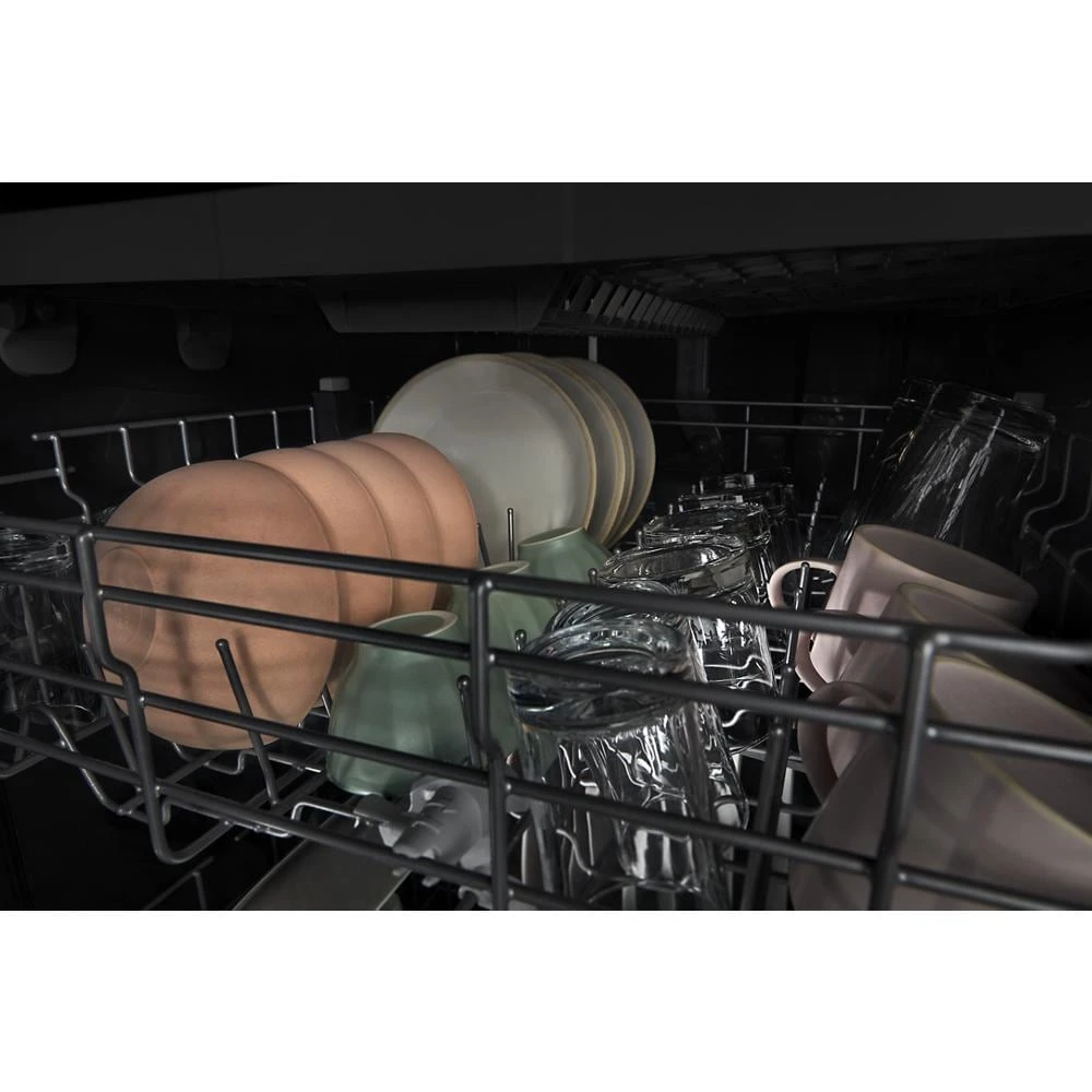 Quiet Dishwasher with 3rd Rack and Pocket Handle WDP730HAMZ
