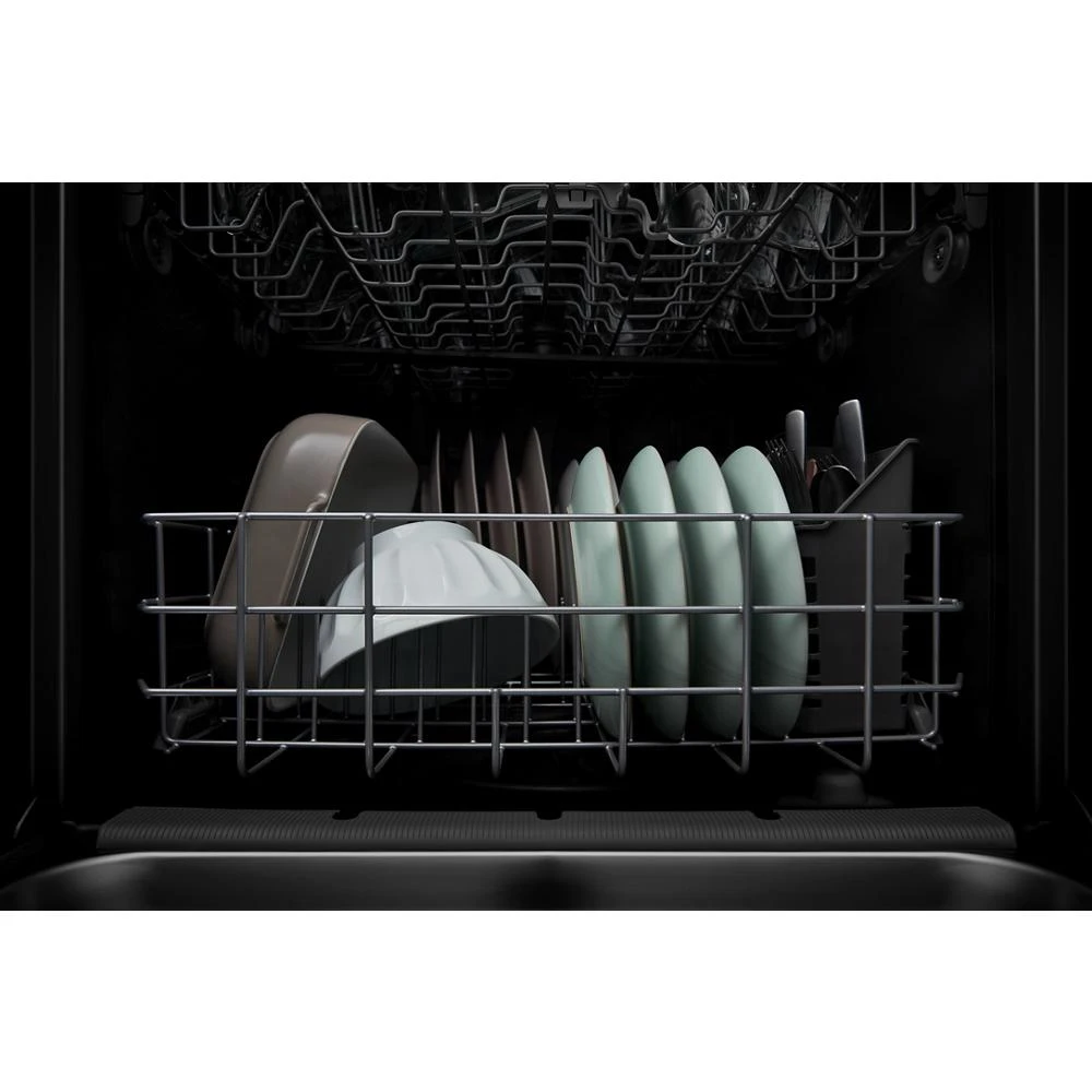 Quiet Dishwasher with 3rd Rack and Pocket Handle WDP730HAMZ