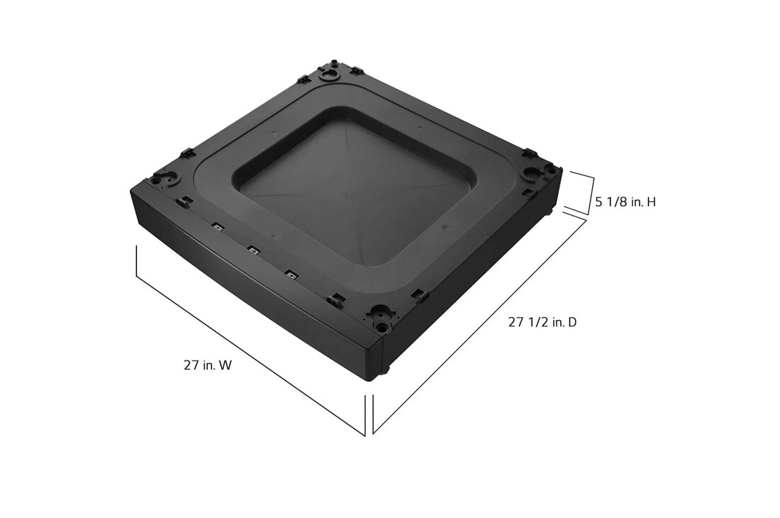 ADA Compliant Laundry Pedestal Riser WDPS2B