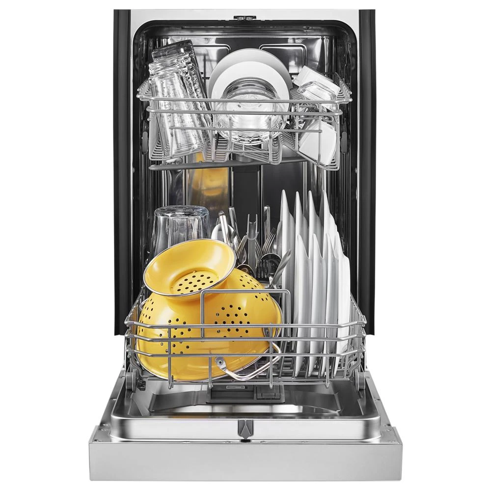 Small-Space Compact Dishwasher with Stainless Steel Tub WDPS5118PM