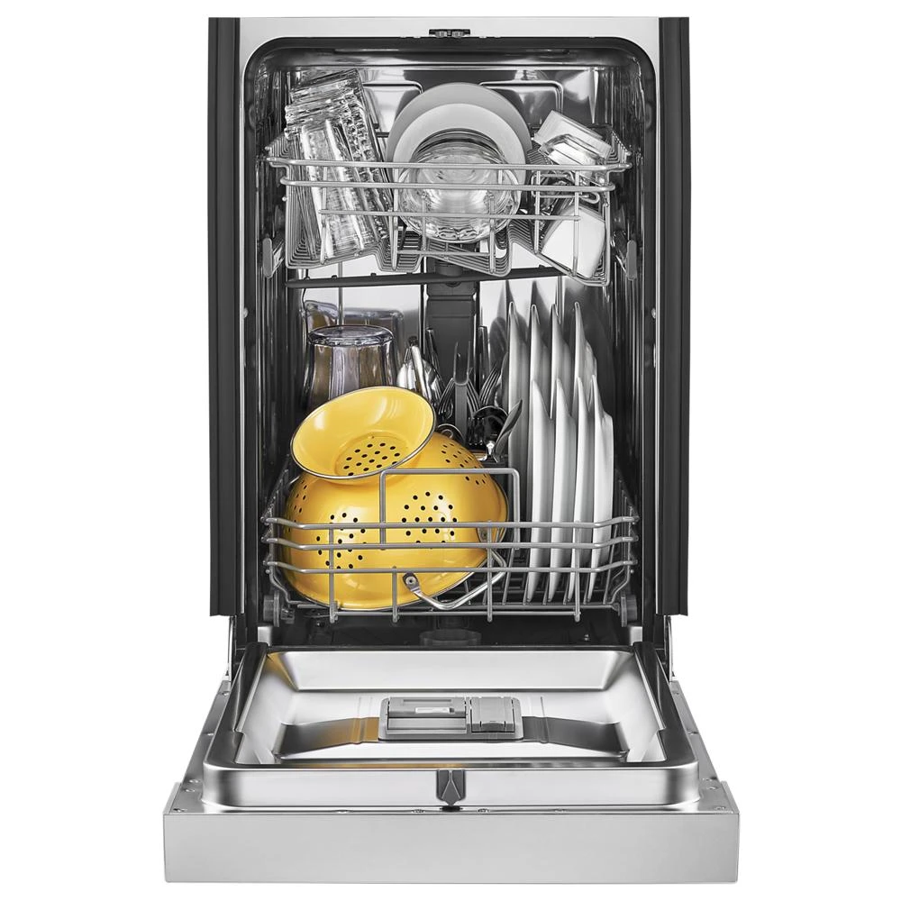 Small-Space Compact Dishwasher with Stainless Steel Tub WDPS5118PM