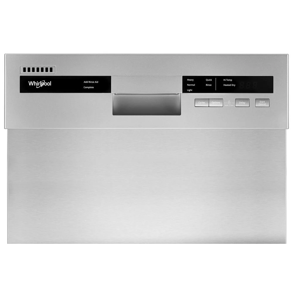 Small-Space Compact Dishwasher with Stainless Steel Tub WDPS5118PM