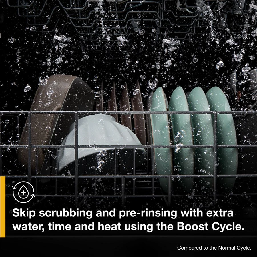 Quiet Dishwasher with Boost Cycle and Extended Soak Cycle WDT531HAPM