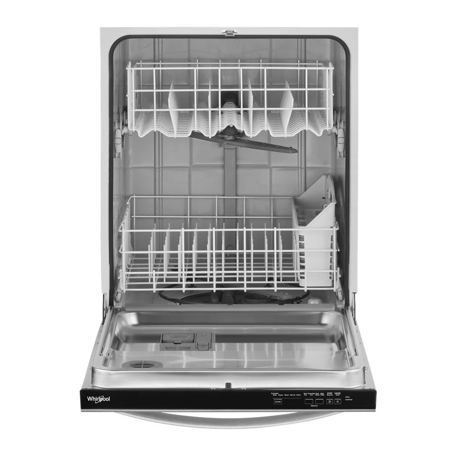 Quiet Dishwasher with Boost Cycle and Extended Soak Cycle WDT531HAPM