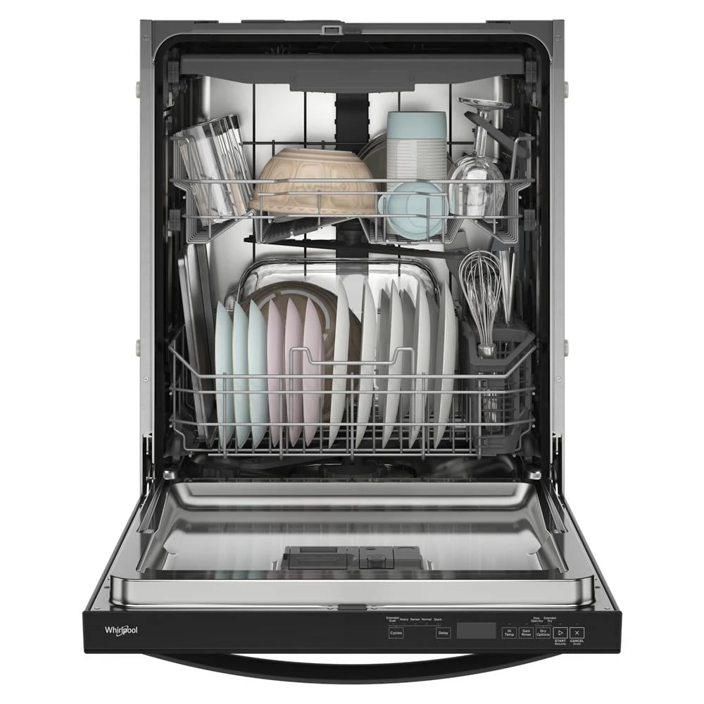 44 dBA ADA Compliant Dishwasher Flush with Cabinets with 3rd Rack WDT550SAPB