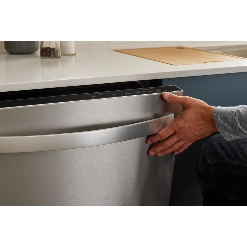 44 dBA ADA Compliant Dishwasher Flush with Cabinets with 3rd Rack WDT550SAPZ