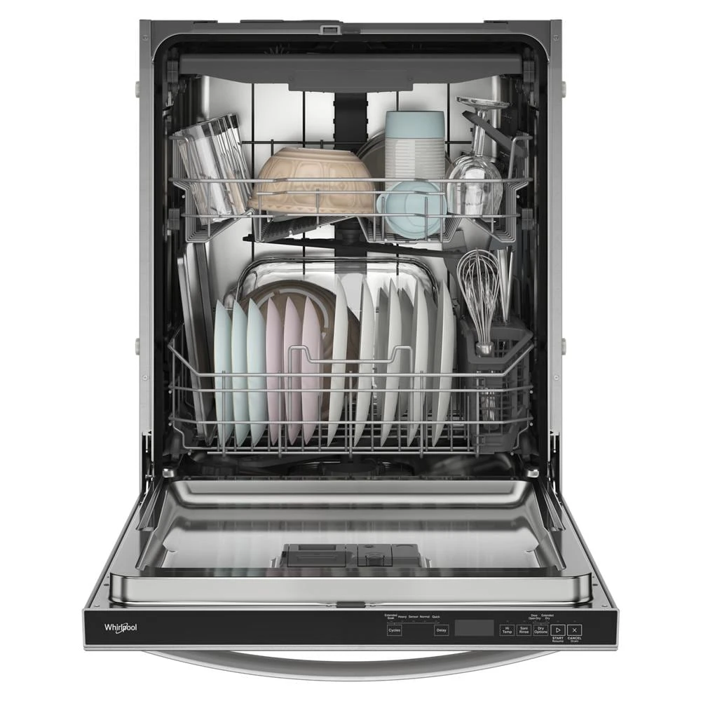 44 dBA ADA Compliant Dishwasher Flush with Cabinets with 3rd Rack WDT550SAPZ